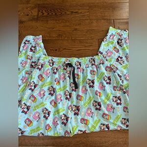 Three Little Blessings Bluey Grannies Bamboo Adult Pj Pants Size Large